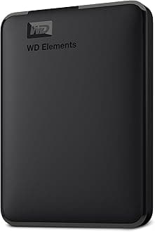 WD 1.5 TB Elements Portable External Hard Drive - USB 3.0, Black
