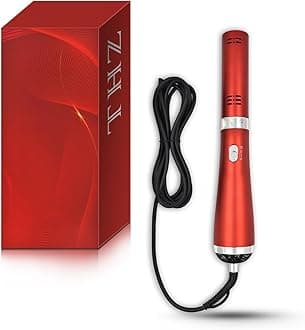 Generic Terahertz (THZ) Therapy Instrument, Terahertz Blower Device Temp Adjustable, Therapy Wand Promote Cells Regeneration and Relax Muscle, for Improve Sleep, Eliminate Fatigue, Red