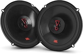 JBL Stage3 627F 2 Way Car Speaker Set 6.3" - 225 Watt Harman Kardon Speaker - 2-Piece Large Car HiFi Stereo System - 160mm - 6.5" without Grill Cover
