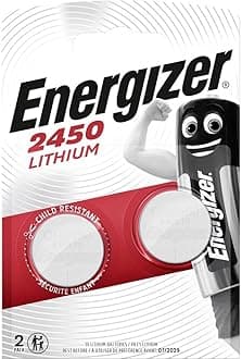 Energizer Battery CR2450 Lithium 2-pak, 235474