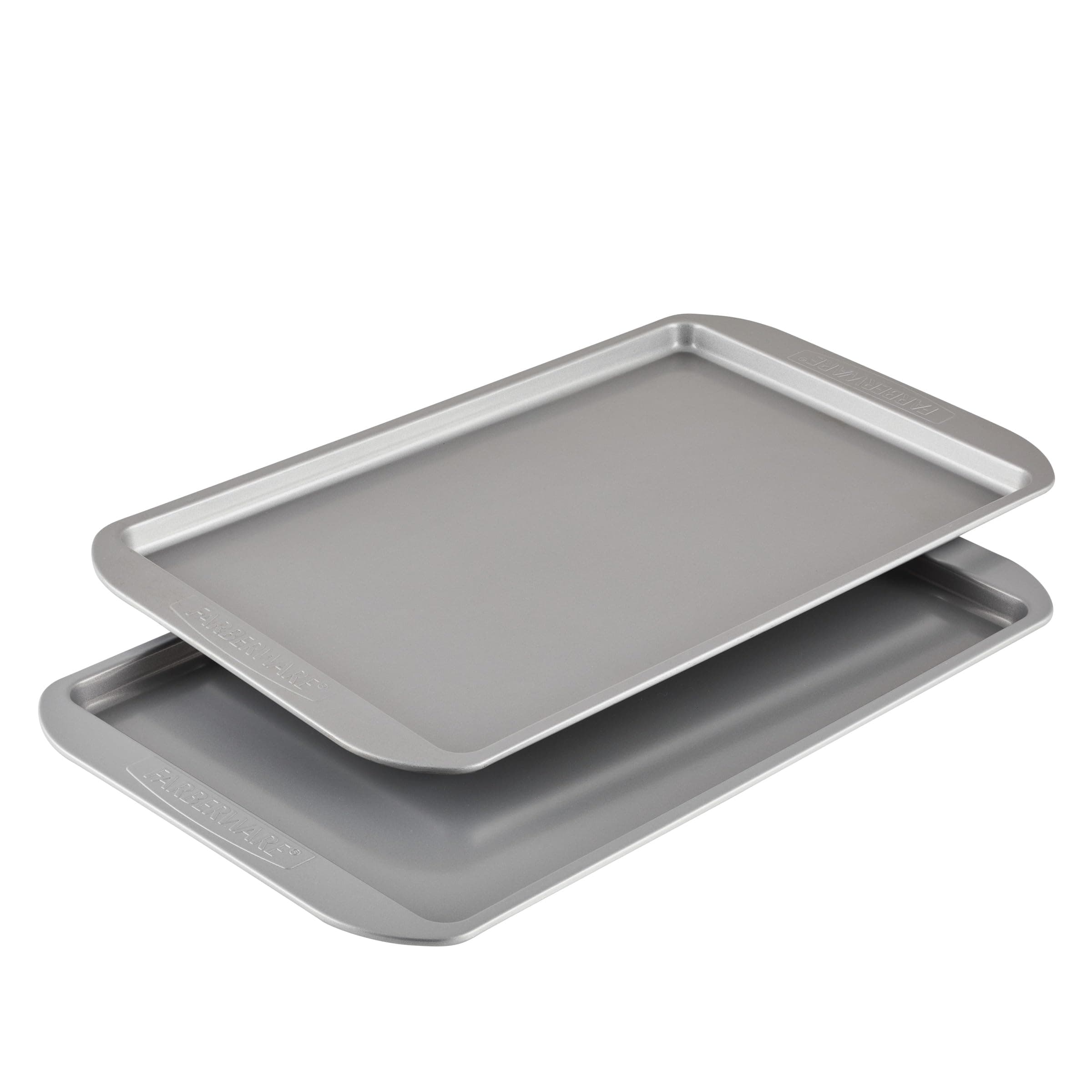 Nonstick Bakeware Set, Nonstick Cookie Sheets / Baking Sheets - 2 Piece, Gray
