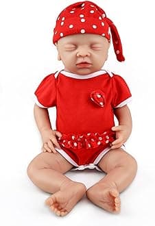 IVITA Reborn Realistic doll - 10 inch Silicone Baby Dolls for Kids & Toddlers - Stress Relief & Therapy Gift