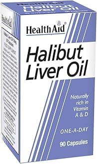 HealthAid Halibut Liver Oil - 90 Capsules