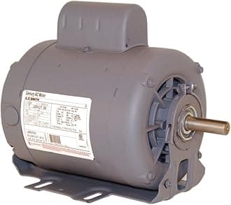 A.O. Smith C666 3/4 HP, 1725 RPM, 208-230/115 Volts, 56 Frame, ODP Enclosure, Ball Bearing Capacitor Start Motor