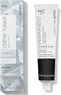 Bright White Creme Toner Silver Ice Silver Ice