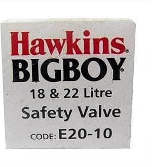 Hawkins BigBoy 18L and 22L Pressure Cooker Safety Valve, Black