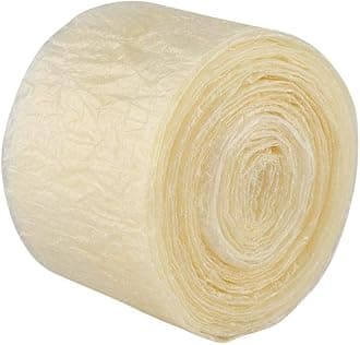Fdit Edible Drying Sausage Casing for Flavorous Homemade Sausages Ham for Kitchen Accessories (5cm/1.97in)