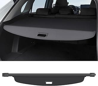 Cargo Cover Compatible with Jeep Grand Cherokee 2022-2025 2026 (2 Row; WL) Accessories Canvas Texture Retractable Trunk Cover Security Shield Luggage Privacy (Canvas)