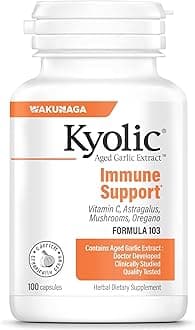 Kyolic Aged Garlic Extract Formula 103, Immune Support*, 100 Capsules