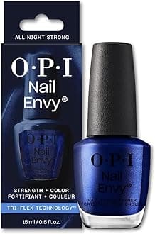 OPI Nail Strengthening Agent, Beautiful Nails Navy, Pearl, 0.5 fl oz (15 ml) (NT227)