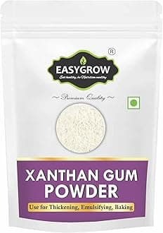 Easygrow Xanthan Gum for Baking - 200gm For Thickening Sauces 100% Natural, Perfect for Gluten-Free Baking, Cooking, Xanthan Gum Powder for Gravies & Shakes (200 gm)