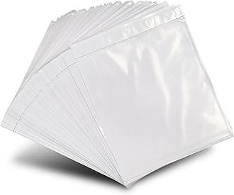 9527 Product 4.5" x 5.5" Clear Adhesive Top Loading Packing List / Shipping Label Envelopes (100 Pack)