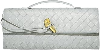 Trendy Woven Evening Clutch Purses for Women Evening Bags Handbags PU Leather Purse with Removable Shoulder Strap Bag