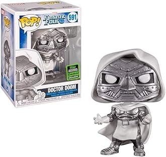 Funko Pop! Marvel: Eccc Exc Fantastic Four Doctor Doom, Action Figure - 45913