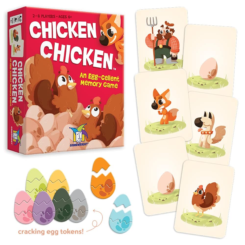GamewrightChicken Chicken - an Egg-Cellent Memory Card Game
