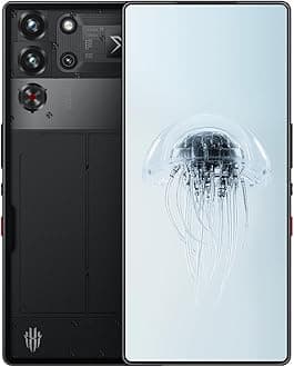 REDMAGIC 10 Pro Smartphone 5G, 144Hz Gaming Phone, 6.85" FHD+, Under Display Camera, 7050mAh Android Phone, Snapdragon 8 Elite, 24G+1TB, 80W Charger, Dual-Sim, Unlocked Phone Transparent