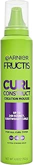 Fructis Style Curl Construct Mousse for Unisex - 6.8 oz