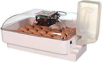 Incubator Warehouse IncuView 3 Pro All-in-One Automatic Egg Incubator with AquaTank - Chick Incubator with Automatic Egg Turner for Hatching Chicken - Goose, Duck, Turkey, Quail, Chicken Incubator