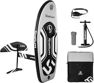 Spatium Unpowered Hydrofoil Boards Inflatable Foil Board Foiling Surfing with F200 Foil Boarding Without Motor