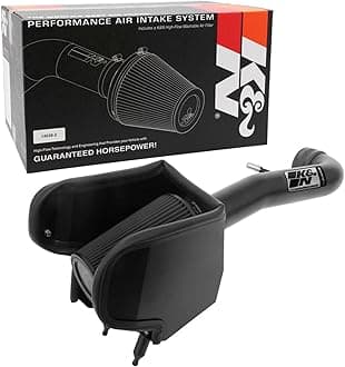 K&N Cold Air Intake Kit: High Performance, Increase Horsepower: Compatible With 2018-2020 Jeep (Gladiator, Wrangler Jl) 71-1576