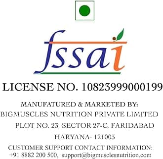 Bigmuscles Nutrition Premium Gold Whey [2Kg] | Informed Choice UK Certified | Isolate Whey Protein Blend | 25g Protein | 11g EAA | ProHydrolase Enzyme Technology [Mango Magic]