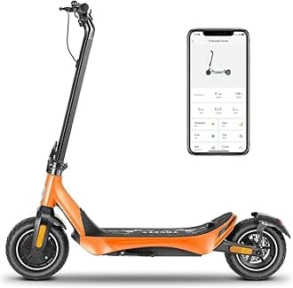Caroma Electric Scooter, 2600W/850W Peak Motor Electric Scooter Adults, 300LBS Load, 37/30 Miles Range & 36/25 MPH Top Speed, Turn Signal & Cruise Control, Folding E Scooter with Wide Pneumatic Wheel