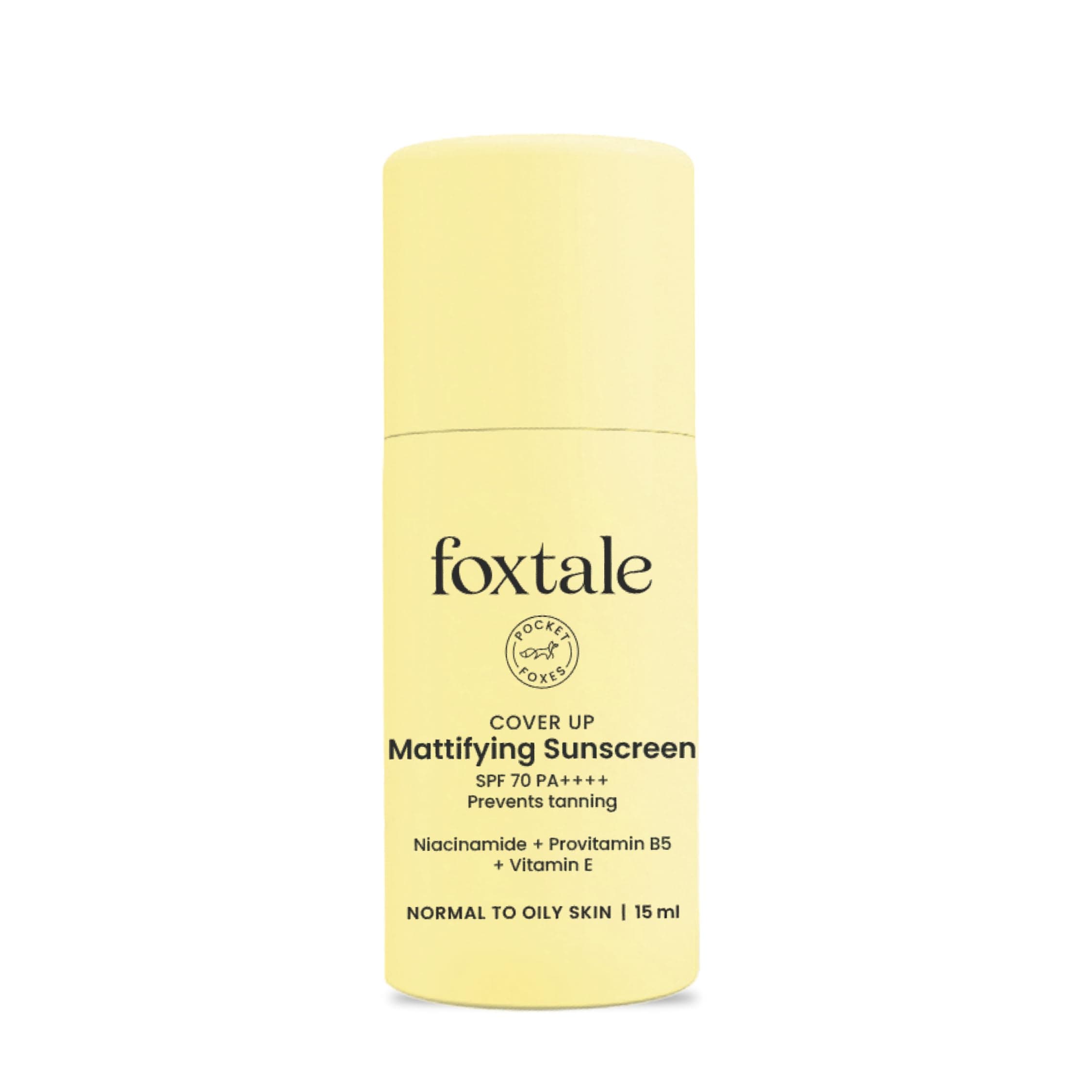 Foxtale Matte Sunscreen- 15 ml