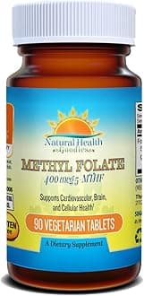 Active Folate Quatrefolic Acid 5-MTHF Methylfolate Smart Choice for Prenatal Heart & Brain Development vs Synthetic Folic Acid