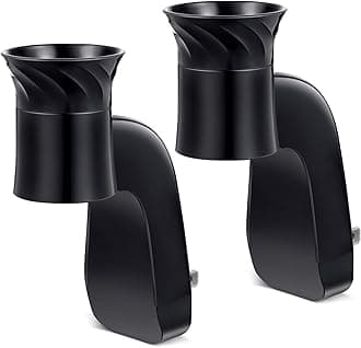 2 Pack Wall Fragrance Plug in Compatible with Bath and Body Works WallFlower Refills, ETL Certified, Rotatable, Precise Scent Adjustable Fragrance Control Diffuser Plug for Home, Office (Black)