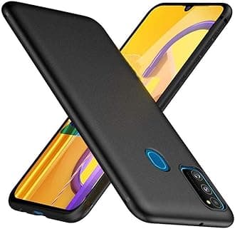 SKP Mobile Back Cover Case for Oppo A53(2020) (Silicone Case|CameraProtection|Black PSK-2609)