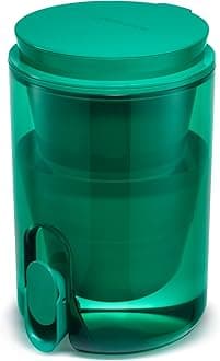 LifeStraw Home Studio Water Filter Dispenser, 10-Cup, Jade Green, BPA-Free Designed for Everyday Protects Against Bacteria, parasites, microplastics, PFAS, Lead, and Improves Taste
