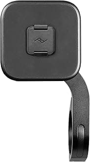 Mobile Out Front Bike Mount, V2, Black, SlimLink Technology, Machined Aluminum Construction, Adjustable Cycling Phone Mount, Fits Most Handlebar Sizes, Bike Phone Holder