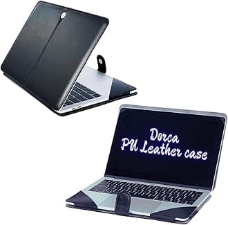 Dorca® case for Dell Vostro 15 Laptop 3530-PU Leather Portfolio Protective Cover, Keeps a Laptop New