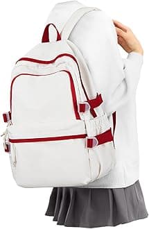VECAVE Lightweight Casual Laptop Backpack Purse for Women,Travel Backpack with laptop compartment