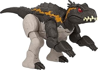 Mattel Jurassic World Fierce Changers 2-in-1 Dinosaur Action Figure, Massive Stretch Toy Tranforms from Brachiosaurus to Indoraptor in 16 Steps