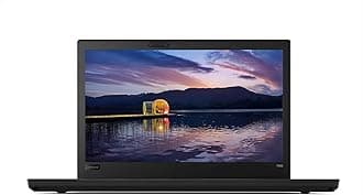 Lenovo ThinkPad T480 Business Laptop: Core i7-8550U, 8GB RAM, 256GB SSD, 14inch Full HD Display, Backlit Keyboard, Windows 10 (Renewed)