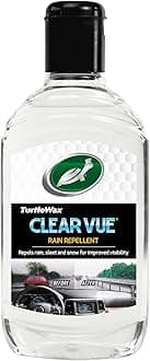 Turtle Wax 51781 Clearvue Car Rain Repellant 300ml - Improves Visibility On the Road In All Weather Including Rain, Sleet & Snow - Easy-to-use Glide On Formula for Exterior Glass Surface Including Motorbike Helmet Screen (1)