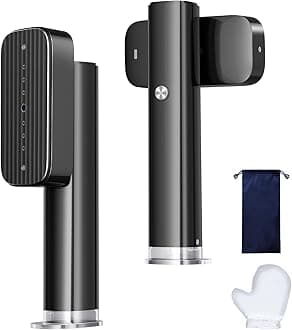 Steamer for Clothes, Portable Handheld Garment Steamer for Fabric Wrinkles Remover, 15s Fast Heat-up, 90ml Water Tank with Heat-Resistant Gloves, Convenient clothes steamer for Home, Travel 2