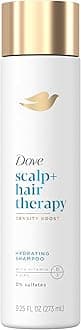 Scalp + Hair Therapy Sulfate Free Shampoo Density Boost Hydrating Shampoo for Dry Hair Gentle, Sulfate Free Shampoo to Cleanse Dry Hair and Scalps 9.25 FL OZ (273 ml)