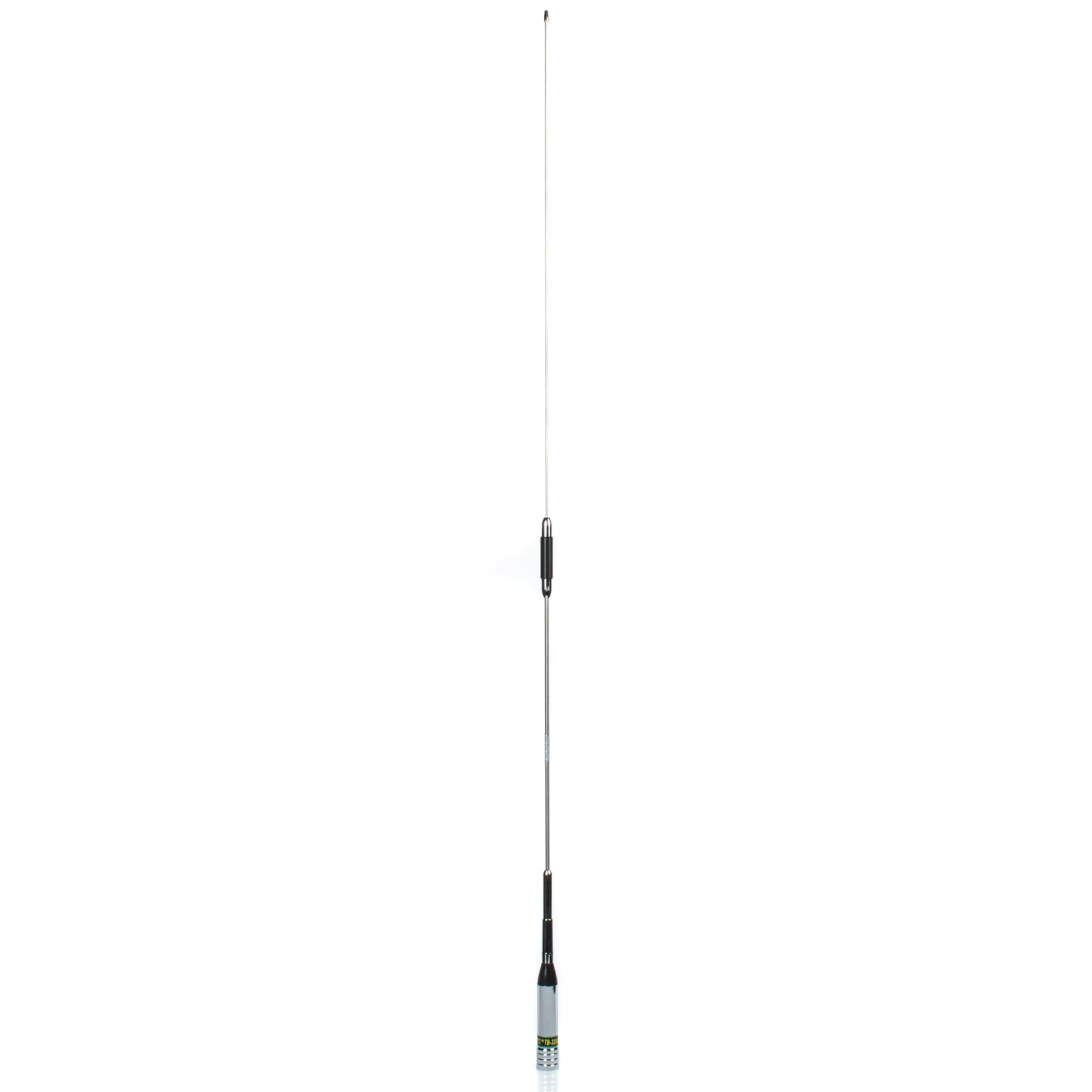 Authentic Genuine Nagoya TB-320A Fold-Over 39-Inch PL-259 Mount Tri-Band 2m/1.25m/70cm (144/220/440 MHz) Antenna, Includes NMO to UHF (SO-239) Adapter