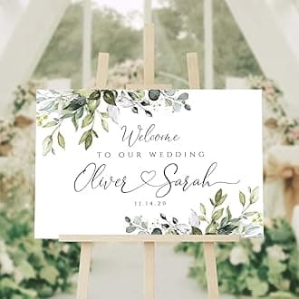 Personalized Wedding Welcome Sign, Custom Wedding Sign, Welcome To Our Wedding Sign, Wedding Sign Board, Wedding Signs, Wedding Outdoor Sign