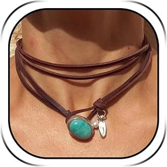 BOHO SUEDE CHOKER NECKLACE