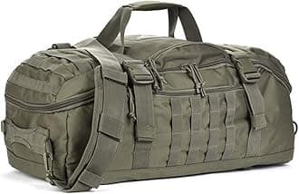 Duffle Bag Travel Duffel Bag for Men Large Weekend Tactical Bag Gym Bag for Night Travel Military Training Sports Deployment