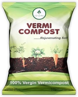 Go Garden Vermicompost Complete Plant Food Effective Organic Fertilizer & Manure for Kitchen Home Garden Plants 2Kg