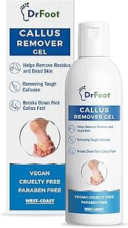 Callus Remover for Feet | Callus Remover Gel | Feet Dead Skin Remover | Foot Cream for Cracked Heels | Foot Cleaner for Dead Skin | With Urea, Coconut Oil & Aloe Vera | For Men & Women