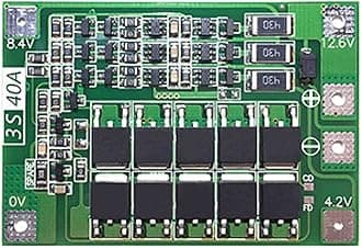 1Pcs 3S 4S 30A 40A 60A Protection Board 18650 BMS For Drill Motor 11.1V 12.6V 14.8V 16.8V Enhance Balance (3S 40A?Balance)