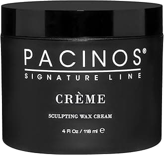 Pacinos Creme Hair Sculpting Wax Cream - Water Soluble Medium Shine Styling Cream