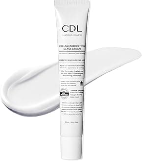 CANDORLOV CDL Collagen Boosting Glass Cream - Glass Skin 72 HR Moisturizer with PDRN & Hyaluronic Acid - Firming, Instant Elasticity Improving Korean Skin Care for All Skin Types, 1.69 fl. oz.