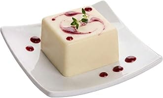 Restaurantware-3 Inch Square Mini Plates, 10 Square Small White Plates For Appetizers - Microwavable, Oven-Safe, White Porcelain Appetizer Plate, Won't Chip, For Appetizers Or Desserts