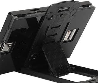 3.5in Computer Temp Monitor, Full View Temperature Display, USB Mini Screen for AIDA64 PC CPU RAM, Plug and Play (Black)